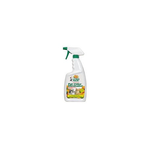 613571799 22 Oz Citrus Magic Pet Odor Eliminator Spray Bottle - White/Red