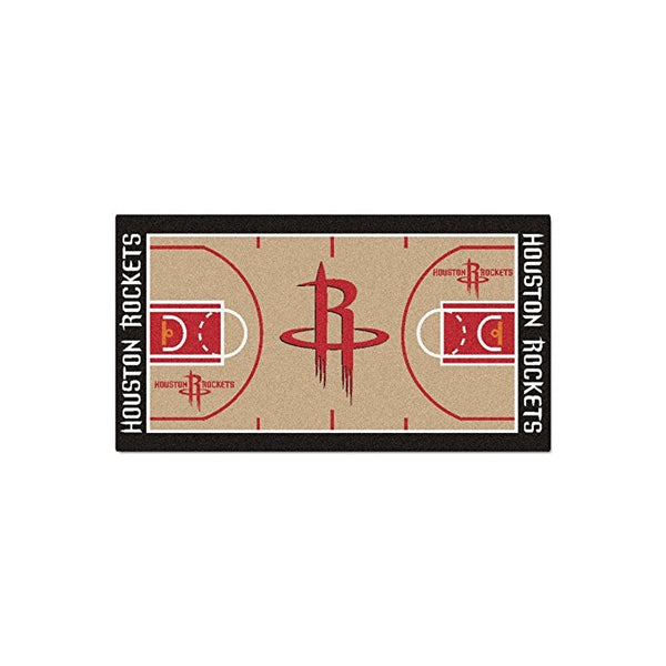 FANMATS NBA Houston Rockets Nylon Face NBA Court Runner-Large