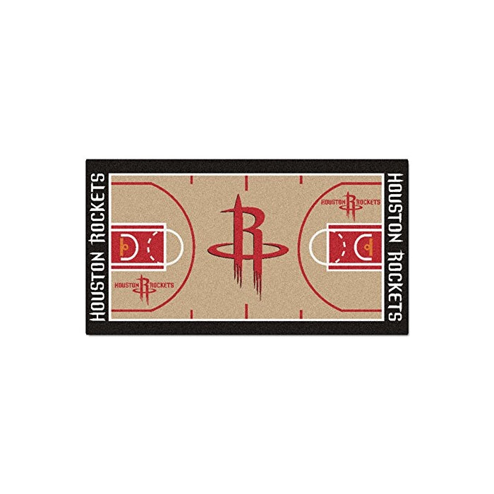 FANMATS NBA Houston Rockets Nylon Face NBA Court Runner-Large