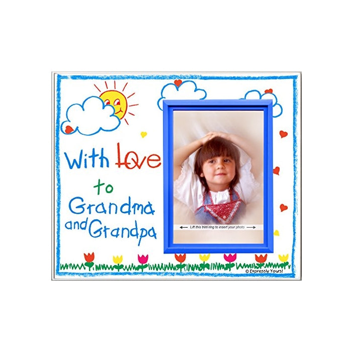 With Love to Grandma & Grandpa (crayola) Picture Frame Gift