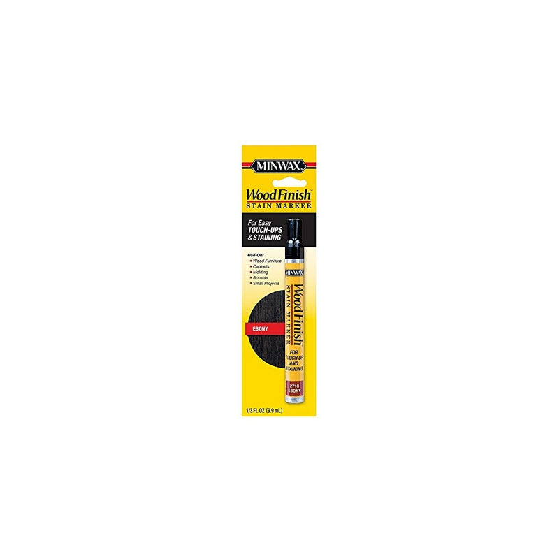 Minwax 634900000 Wood Finish Stain Marker, Ebony