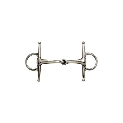 Tough 1 Kelly Silver Star SS Full Cheek Snaffle Mini Bit 3