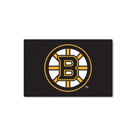 FANMATS NHL Boston Bruins Nylon Face Starter Rug