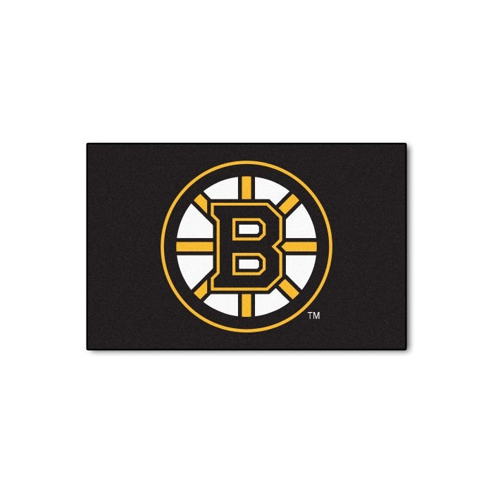 FANMATS NHL Boston Bruins Nylon Face Starter Rug