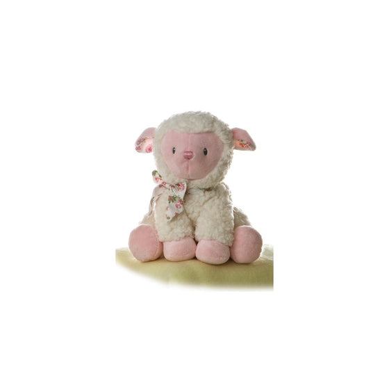 Aurora Plush Baby inchesPink Girl Lamb