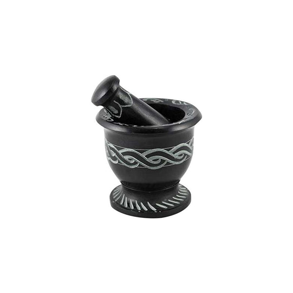 New Age Imports, Inc Celtic Knot Mortar & Pestle Set LMS41