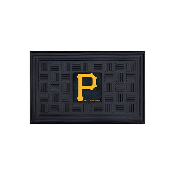FANMATS MLB Pittsburgh Pirates Vinyl Door Mat
