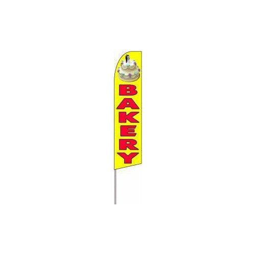 NEOPlex - "Bakery Extra Wide" Swooper Feather Flag