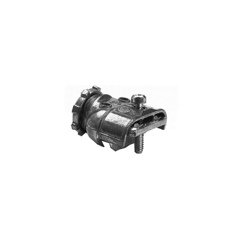 Halex 21580 2 Count 3/8-Inch Zinc Duplex Connector