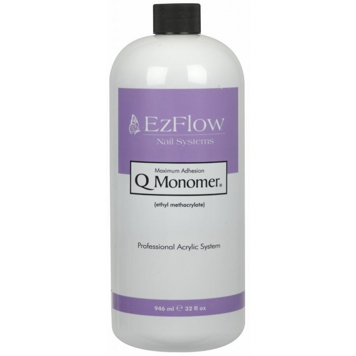 EZ FLOW Q Monomer False Nails, 32 Fluid Ounce