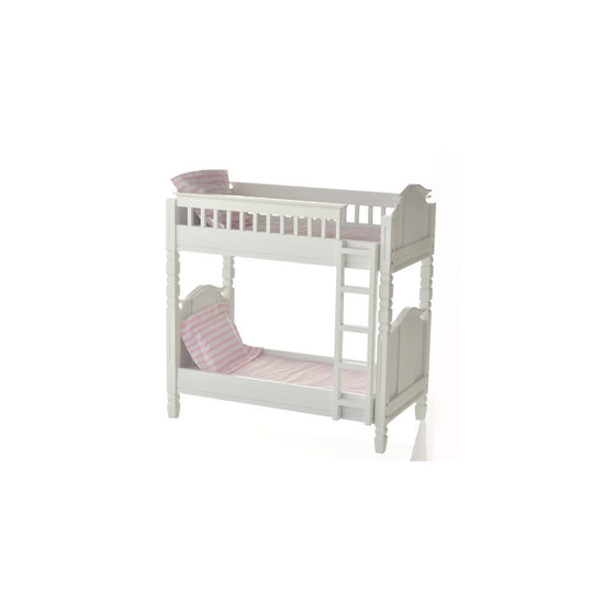 Laurent Doll Bunk Bed - White