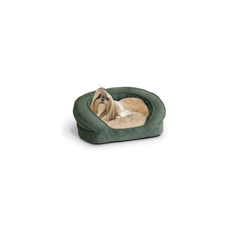 Deluxe Ortho Sleeper Bolster Dog Bed Size: Medium (30" L), Color: Eggplant