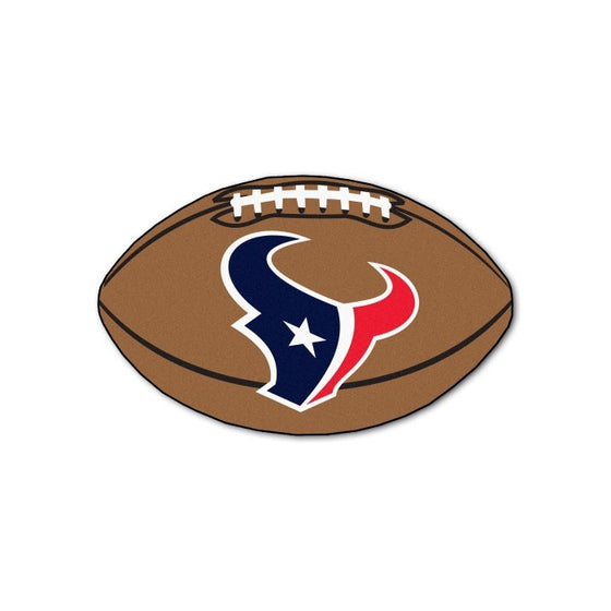 FANMATS NFL Houston Texans Nylon Face Football Rug