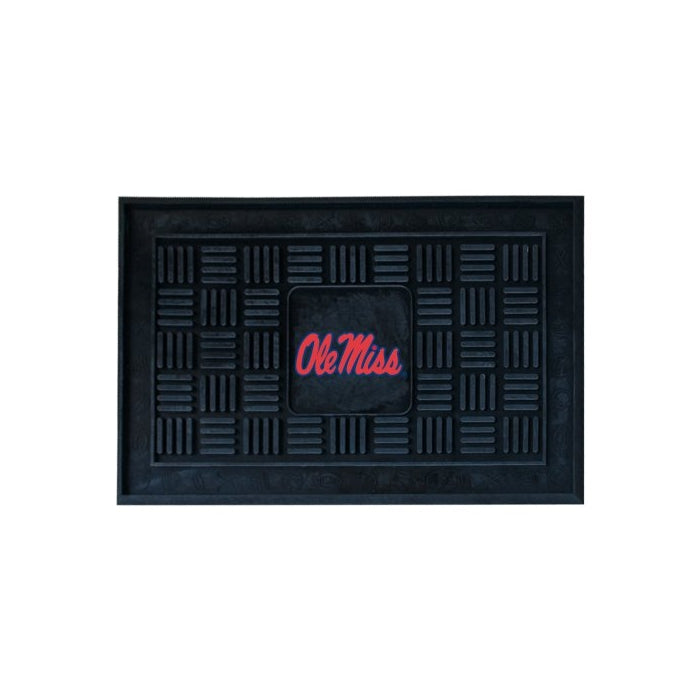 Fanmats 11781 University of Mississippi Rebels Vinyl Medallion Door Mat