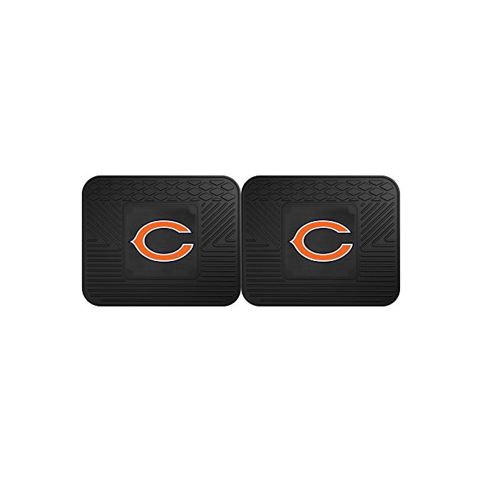 FANMATS 12303 NFL - Chicago Bears Utility Mat - 2 Piece