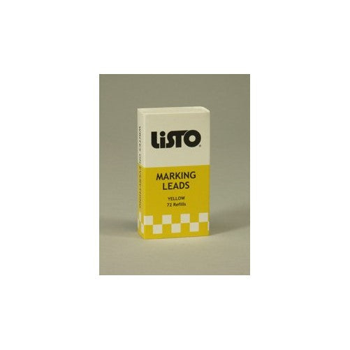 Listo 162 Refill, Box of 72, YELLOW