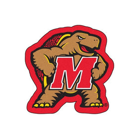 FANMATS NCAA University of Maryland Terrapins Nylon Face Mascot Rug