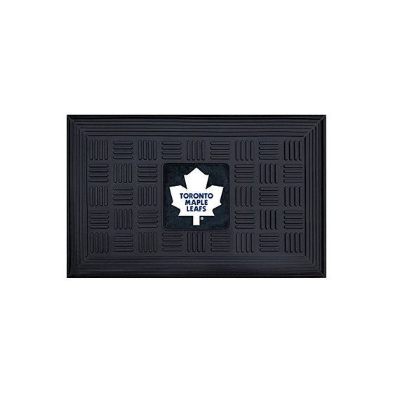 Fanmats 11468 NHL Toronto Maple Leafs Vinyl Medallion Door Mat