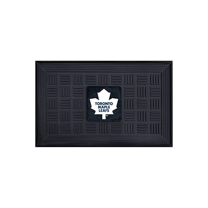 Fanmats 11468 NHL Toronto Maple Leafs Vinyl Medallion Door Mat