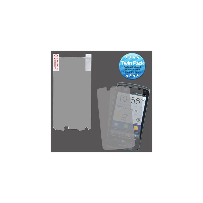 MYBAT PNP8010LCDSCPRTW LCD Screen Protector for Pantech Flex P8010 - Retail Packaging - Twin Pack