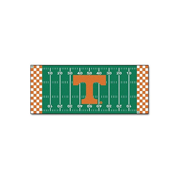 FANMATS NCAA University of Tennessee Volunteers Nylon Face Football Field Runner