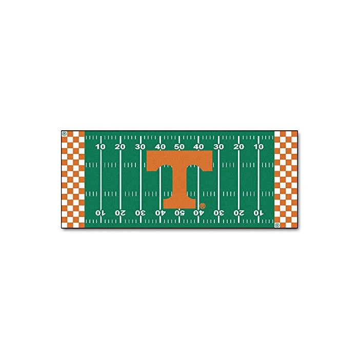 FANMATS NCAA University of Tennessee Volunteers Nylon Face Football Field Runner