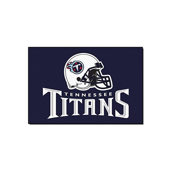 FANMATS NFL Tennessee Titans Nylon Face Starter Rug