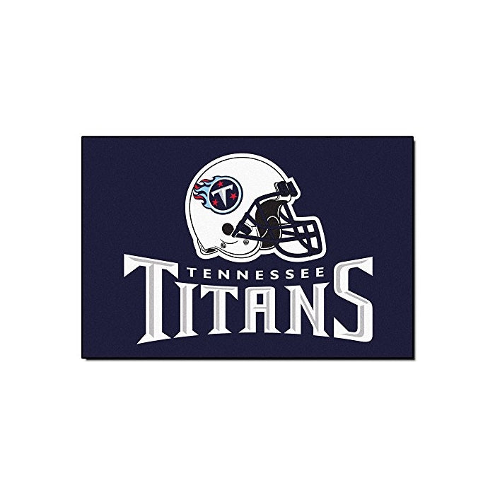 FANMATS NFL Tennessee Titans Nylon Face Starter Rug