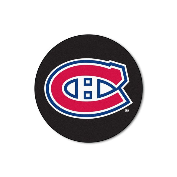 FANMATS NHL Montreal Canadiens Nylon Face Hockey Puck Rug