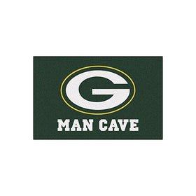 FANMATS 14305 NFL Green Bay Packers Nylon Universal Man Cave Starter Rug