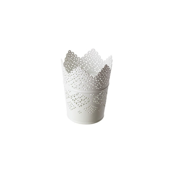 Ikea Skurar Skurar Candle Holder, White X3