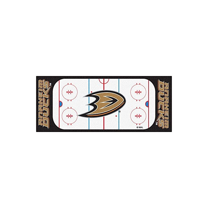 FANMATS NHL Anaheim Ducks Nylon Face Football Field Runner