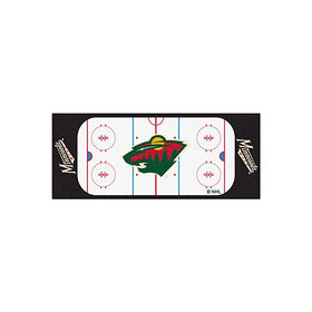 FANMATS NHL Minnesota Wild Nylon Face Football Field Runner