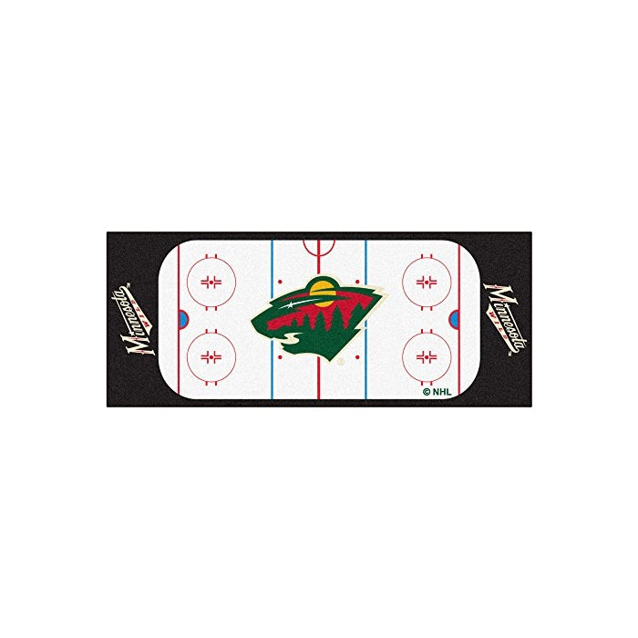 FANMATS NHL Minnesota Wild Nylon Face Football Field Runner