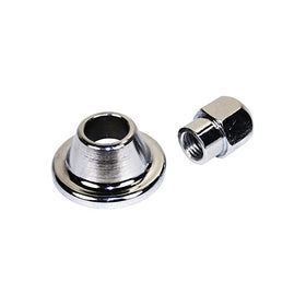 Empi 00-9119-0 VW Type 1, 2 & 3 Chrome Alt/Gen Nut & Spacer, 2-Piece Set