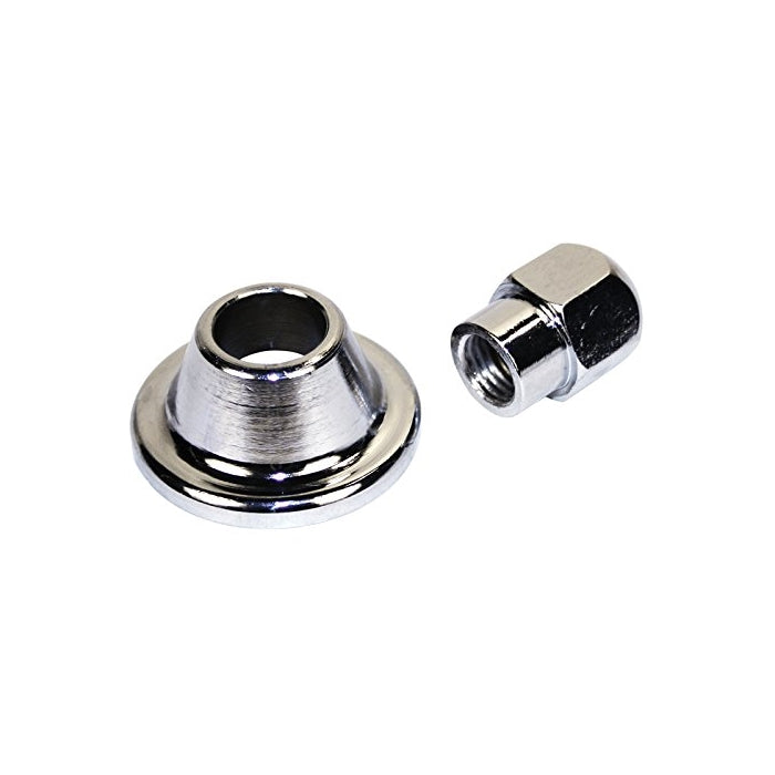 Empi 00-9119-0 VW Type 1, 2 & 3 Chrome Alt/Gen Nut & Spacer, 2-Piece Set