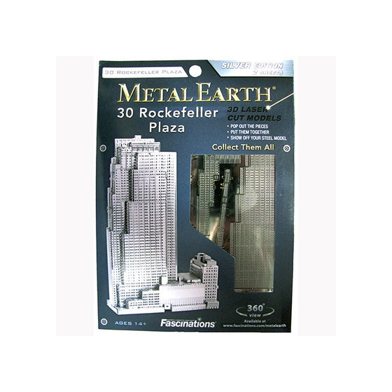 Metal Earth 3D Metal Model - 30 Rockefeller Plaza