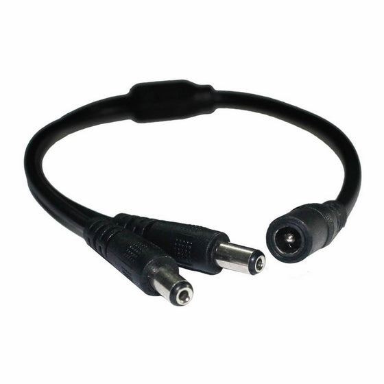 ESUMIC DC Power Female to Male Splitter Adapter Cable for LED Strip Light