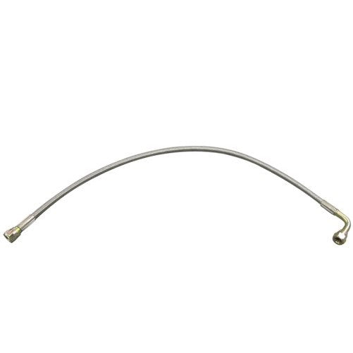 24" AN4 Braided Oil Feed Line stainless steel 4 AN