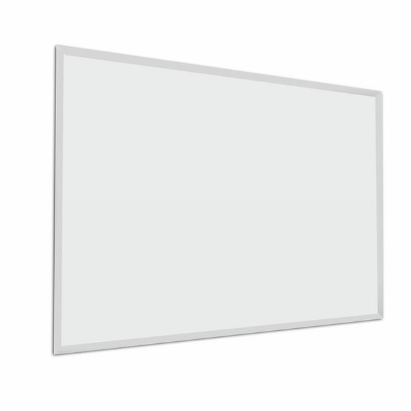 Fab Glass and Mirror 30" x 40" Inch Rectangle Beveled Polished Frameless Wall Mirror with Hooks