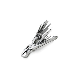 SwissTech ST53130 Polished SS 22-in-1 Pocket Multitool Kit with Wrenches, Allen Drivers, Hand Drill