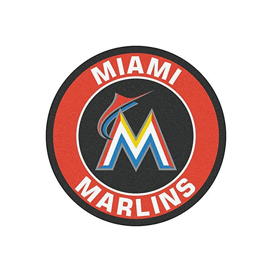 FANMATS 18140 MLB Miami Marlins Roundel Mat