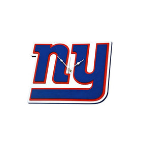 Foam Fanatics NFL New York Giants 3D Foam Wall Clock