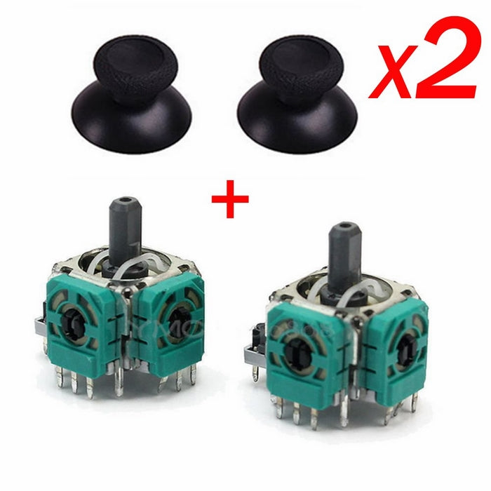 Epaler 2Pcs 3D Controller Joystick Axis Analog Sensor Module & ThumbStick for Xbox One