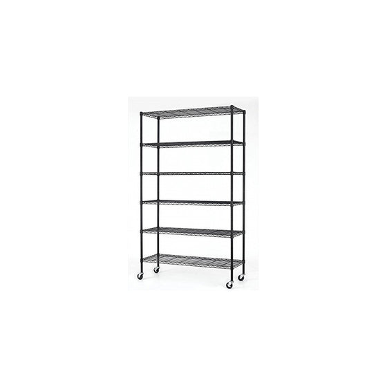 82"x48"x18" 6 Tier Layer Shelf Adjustable Steel Wire Metal Shelving Rack 76 4.8 average based on 88 ratings 5 80 4 3 3 2 2 1 1 2 Would recommend Good quality Good value See all 67 reviews