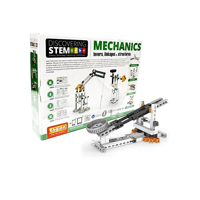 Engino Discovering Stem: Levers, Linkages & Structures Building Kit