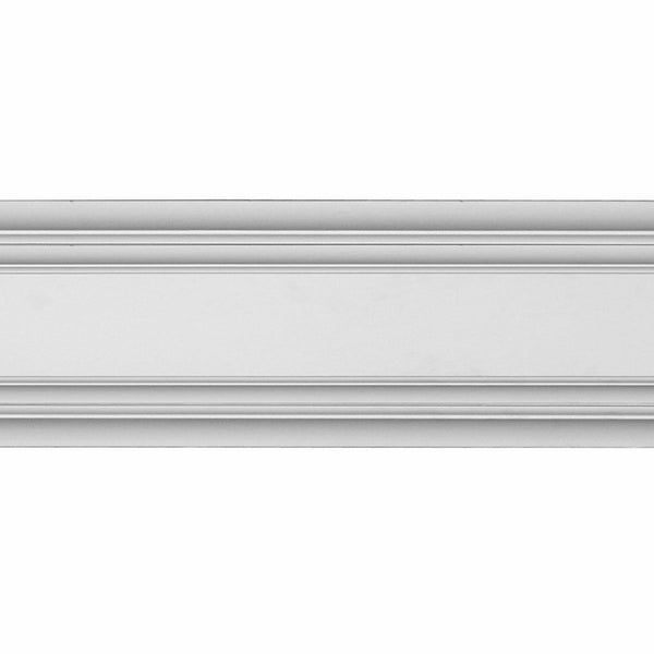 Ekena Millwork CC08IBM04X08X96DE 8"W x 4"P x 96"L Inner Beam for 8" Deluxe Coffered Ceiling System (Kit)