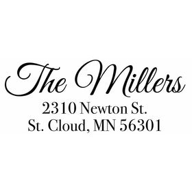 Custom Stamp - Return Address Stamp - Self Inking Stamp Design 4