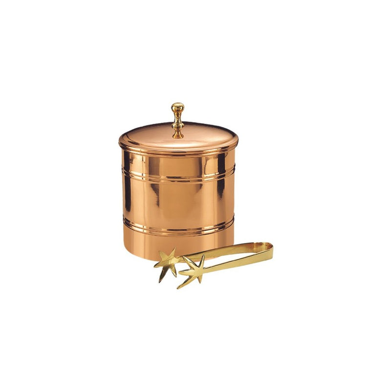 Old Dutch 3-QuartIce Bucket with Brass Tongs