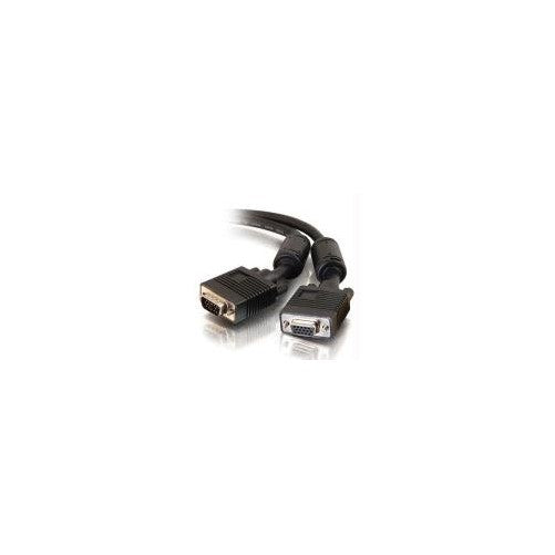 C2G/Cables to Go 28003 - 15ft HD15 M/F SVGA Monitor Extension Cable with Ferrites